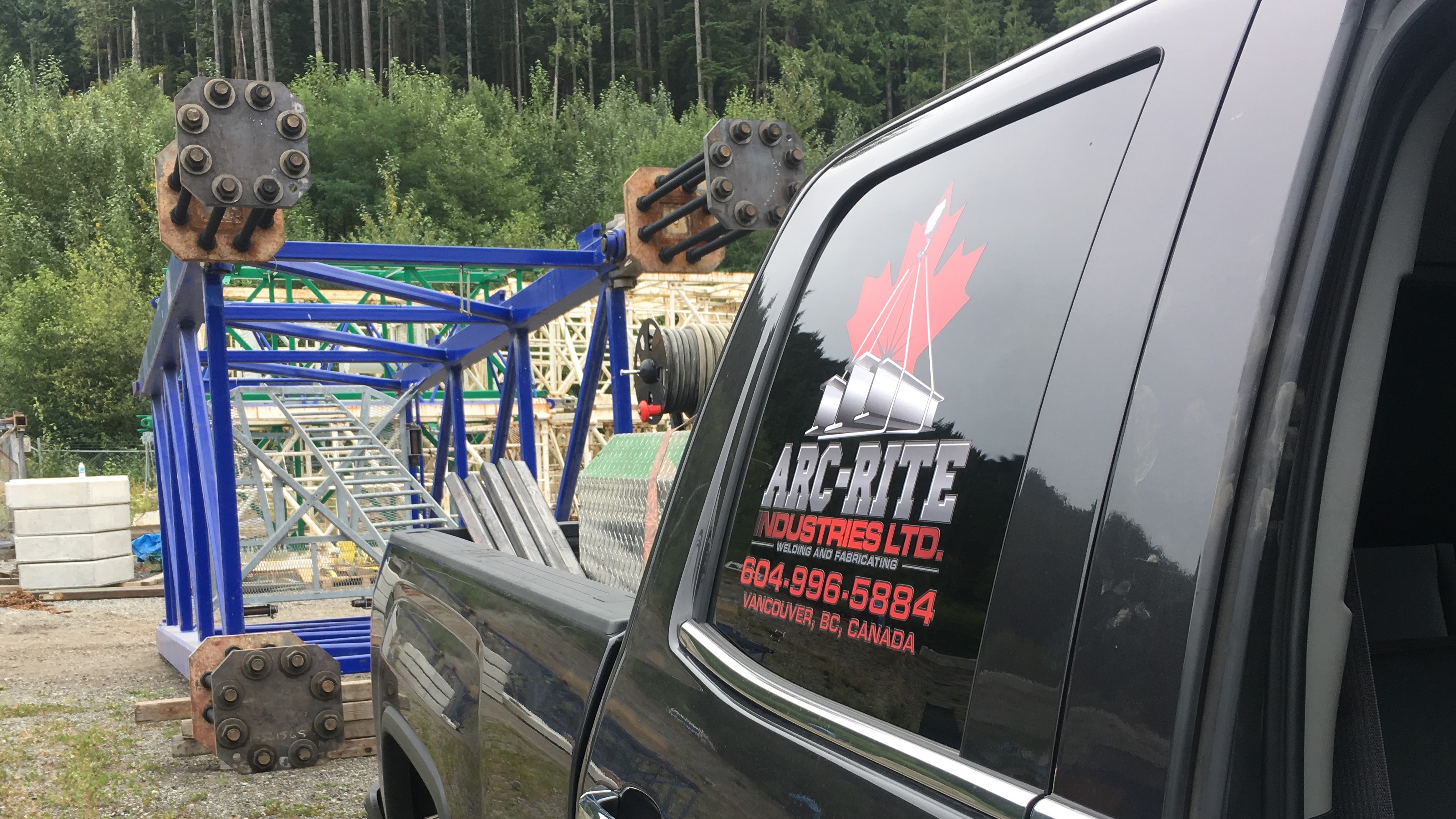 Mobile welding & repairs ArcRite Industries Ltd