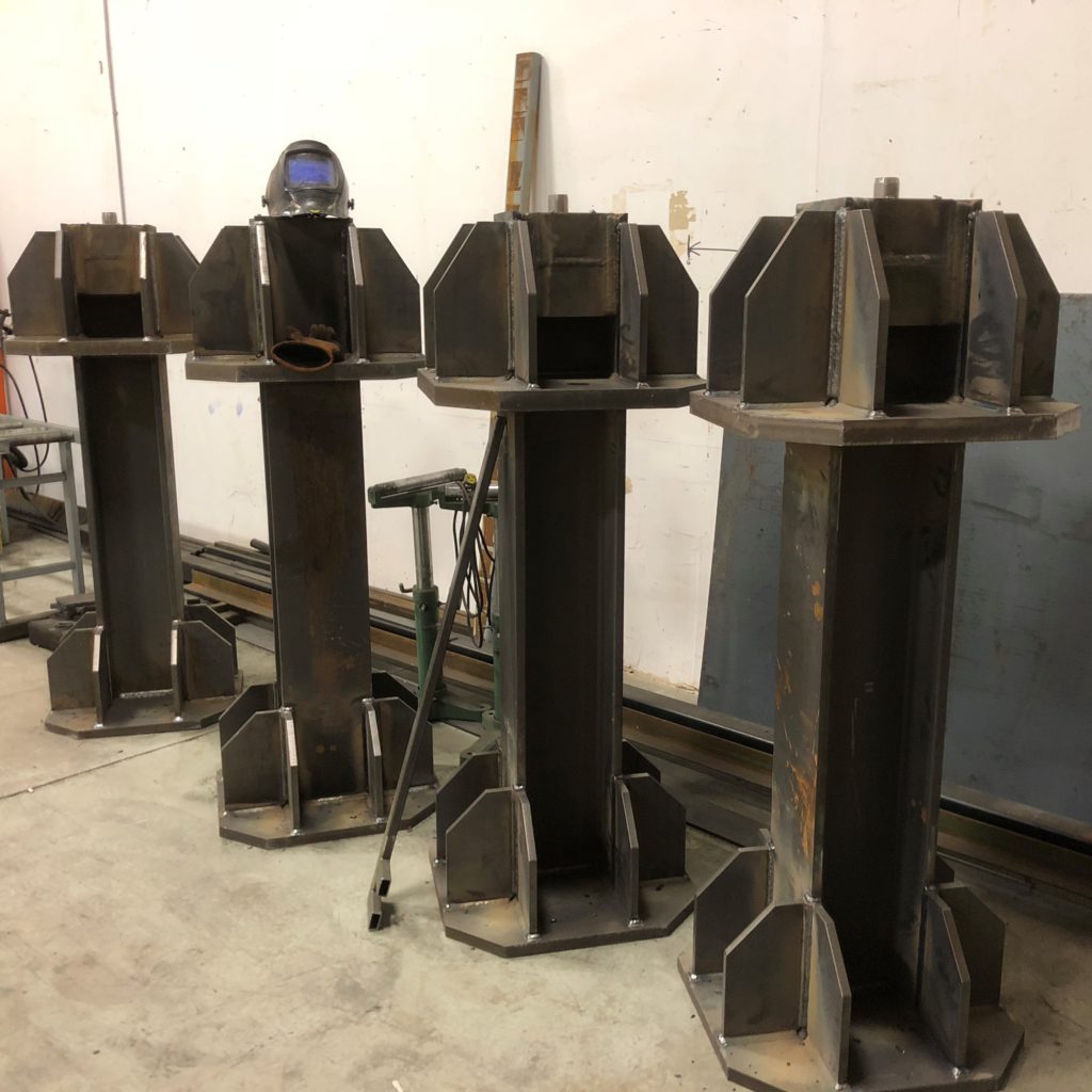 Tower Crane Anchors, tiebacks, collars and signs ArcRite Industries Ltd